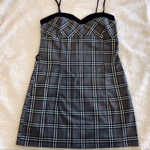 Plaid Bodycon dress